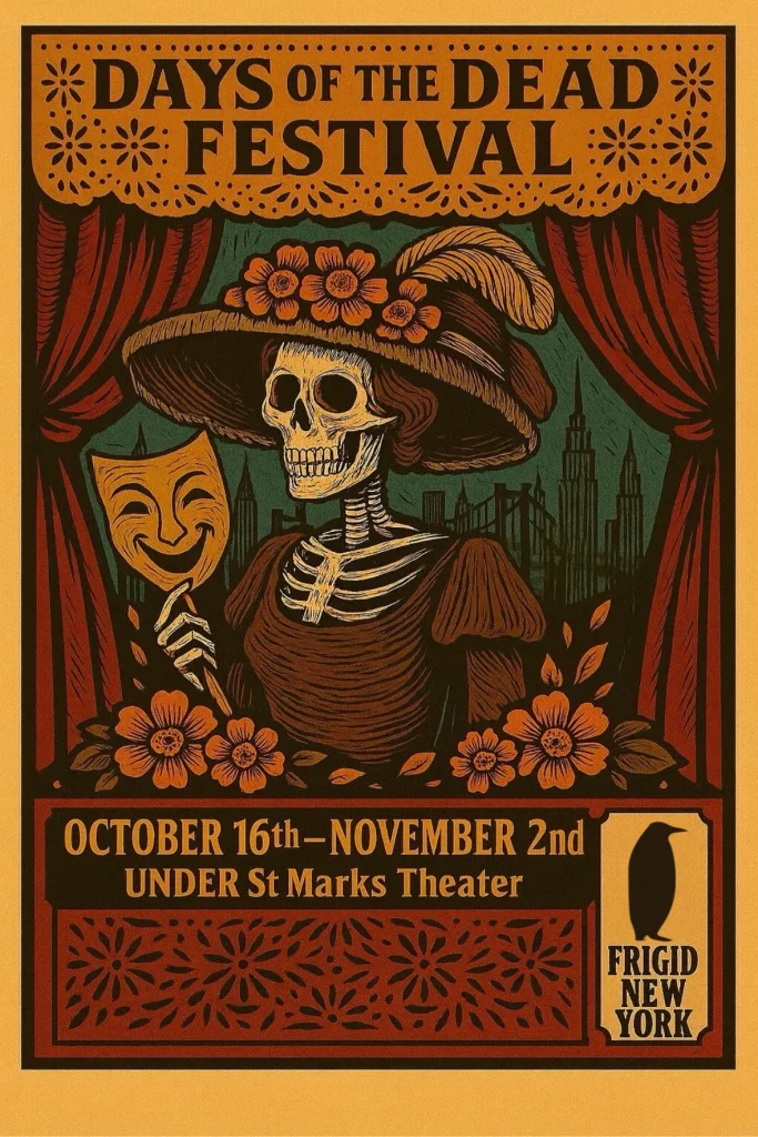 FRIGID New York Days of the Dead Poster