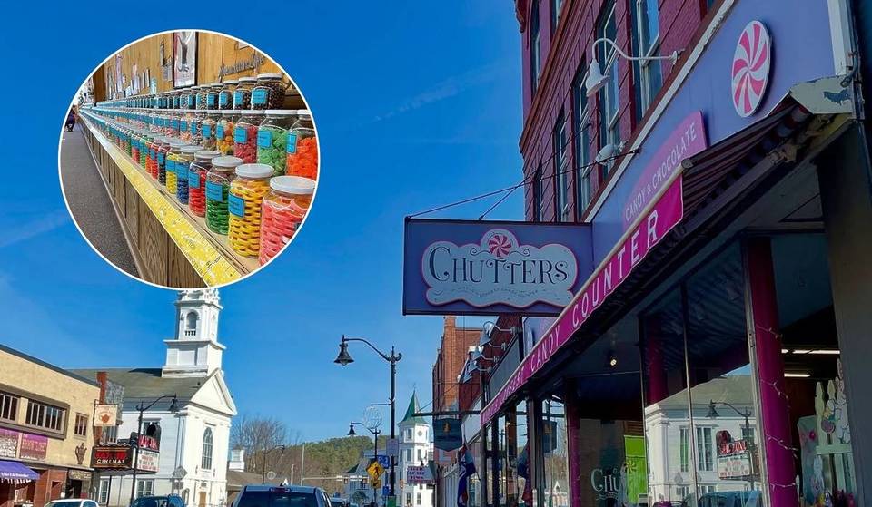 Die längste Süßigkeitentheke der Welt steht in Neuengland &#8211; mit über 500 Süßigkeiten in einem Willy-Wonka-Wunderland