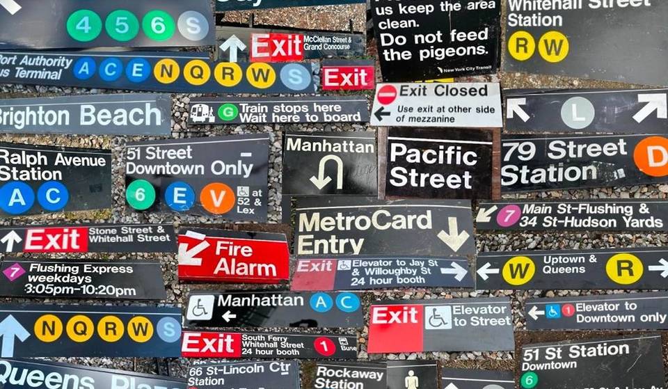 Vintage MTA Signs & Retired Subway Seats Are Up For Grabs At This Pop-Up Shop — But It’s Two Days Only