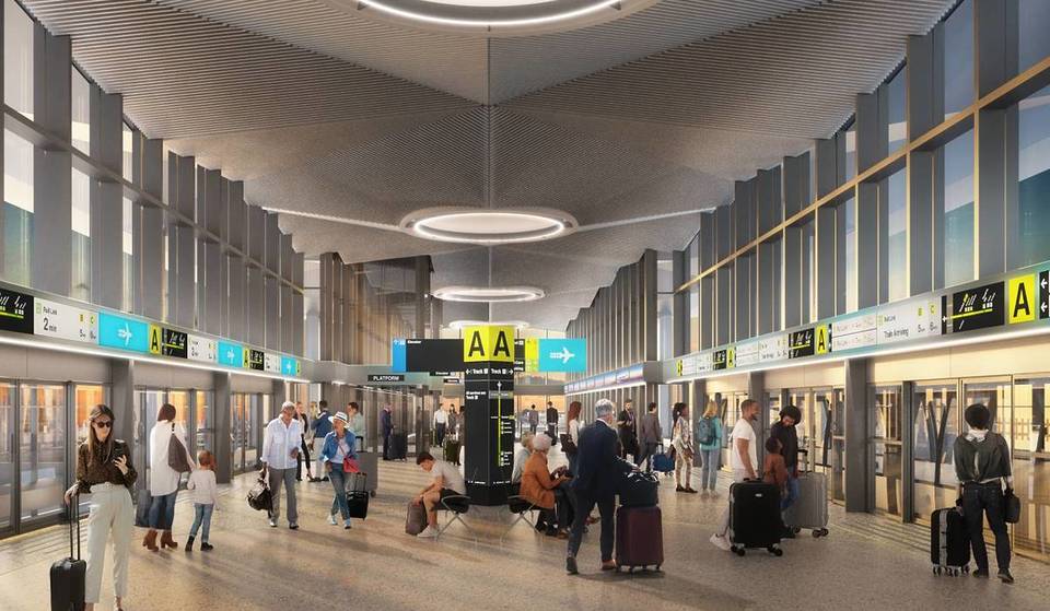 Newark Liberty International Airport begint met nieuwe 3,5 miljard dollar AirTrain terwijl het aantal luchtverkeersleiders afneemt en vluchtvertragingen in het hele land aanhouden
