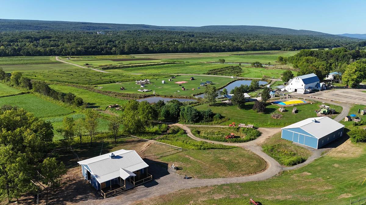 Aerial view of Kelder's Farm