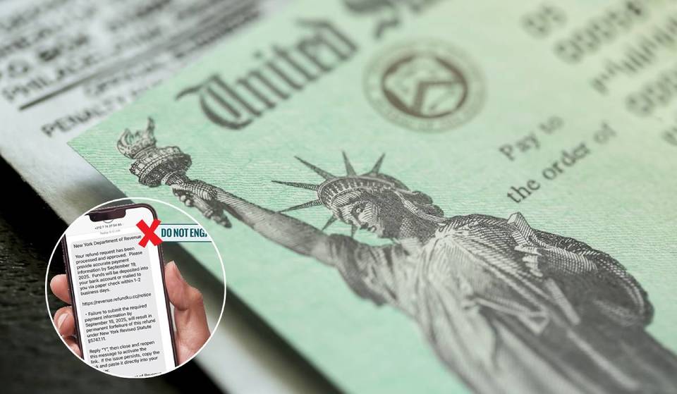 Inflationshilfe-Schecks mit bis zu 400 Dollar in NYC-Briefkästen – Gouverneurin Hochul mahnt zur Vorsicht vor Betrügern