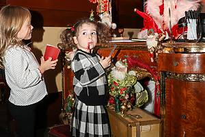 Kids explore Passport to Santa