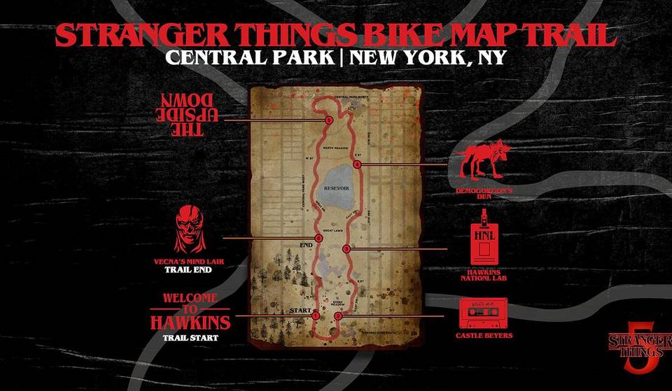 Stranger Things 5 Is Nearly Upon Us And You Can Go On A Self-Guided Bike Ride In NYC To Celebrate