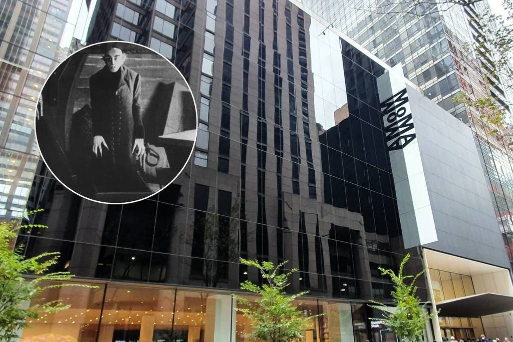 Exterior do MoMA, Nosferatu em preto e branco