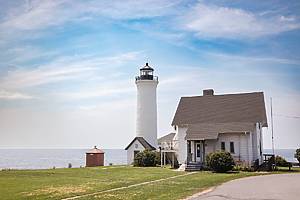 Tibbits Point Lighthouse on Lake Ontario Cape Vincent, NY