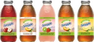 snapple glass bottles
