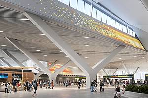 Rendering of the new Terminal One at JFK