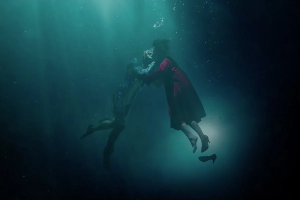 Still from del Toro’s Oscar-winning film “The Shape of Water,” featured in the Paris Theater’s Guillermo del Toro movie screenings in NYC.