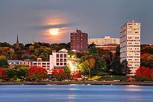 Poughkeepsie is a city in the state of New York. Poughkeepsie is in the Hudson Valley midway between New York City and Albany, and is part of the New York metropolitan area