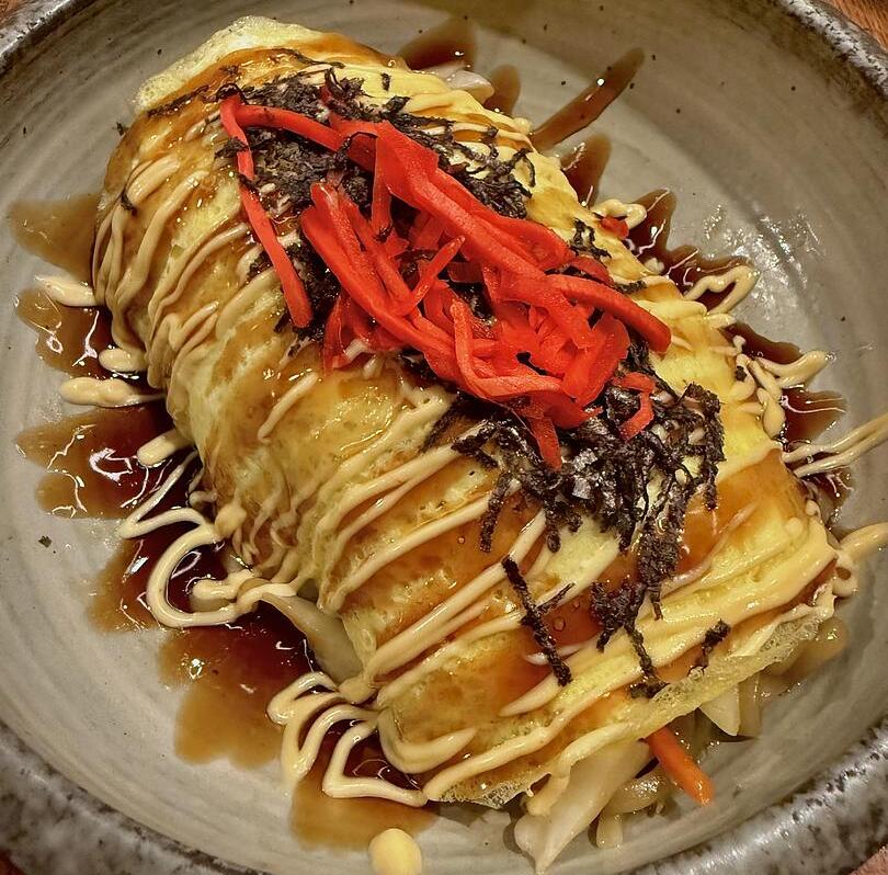 Omelette from Yoko Cho restaurant in NYC