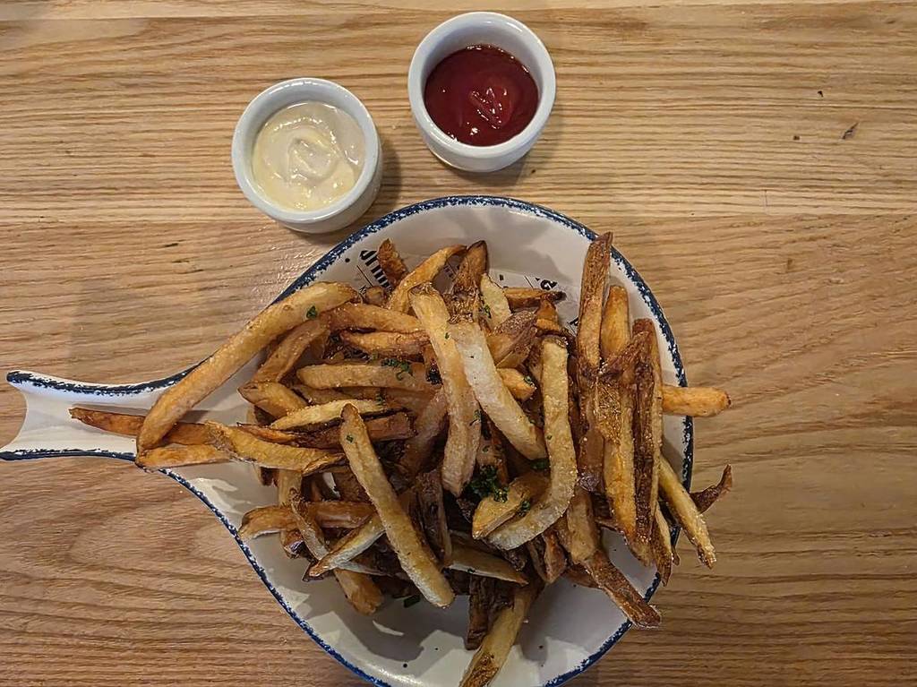 Fries from Prime Thyme restaurant in NYC.