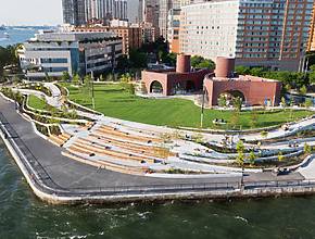 A New Rooftop Just Opened At Battery Park City&#8217;s 3.5-Acre Public Park — With Sweeping Views Of The Statue Of Liberty &#038; Ellis Island