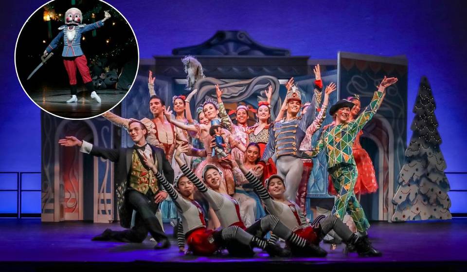 De eerste Notenkrakervoorstelling van het NYC Ballet begon in 1954 en was verrassend donkerder dan de huidige versie