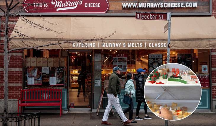 NYC’s Iconic Murray’s Cheese Is Unveiling Its First-Ever Holiday Window Display — And It’s A Cheesy Winter Wonderland