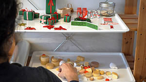 Murray’s Cheese Holiday Window Display