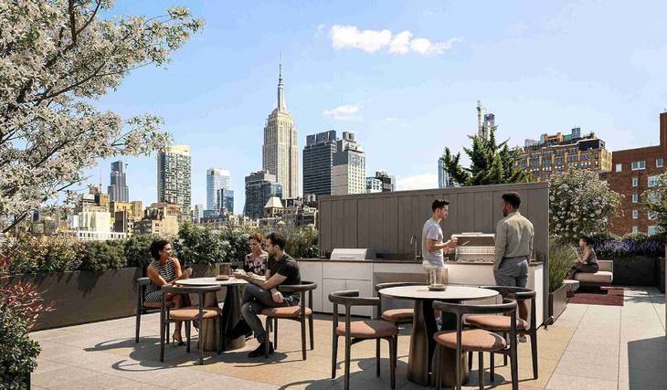 La nouvelle loterie immobilière de Chelsea commence à 978 dollars, avec un centre de fitness, un toit paysager, un service de conciergerie et bien plus encore.