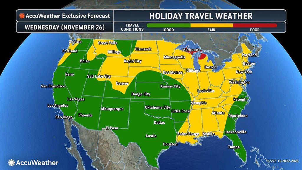 Storms Are Expected To Impact Thanksgiving Travel For Million Of ...