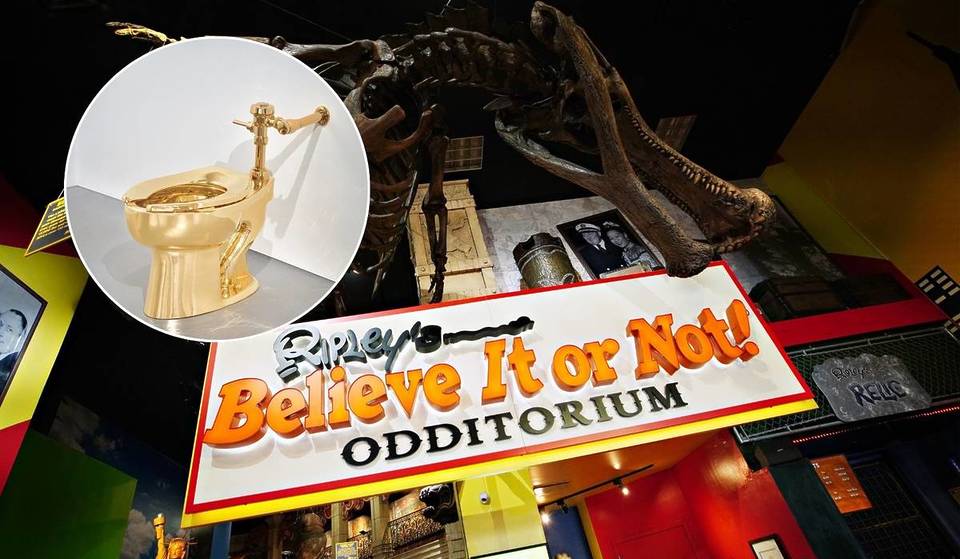 Ripley’s Believe It or Not! Acquires One Of The Wildest Pieces Of Art In History At A NYC Auction: Maurizio Cattelan’s $12.1M Gold Toilet