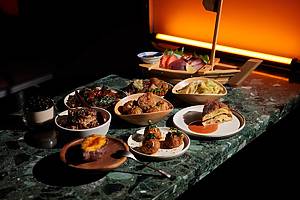 food from traveler inside hue house