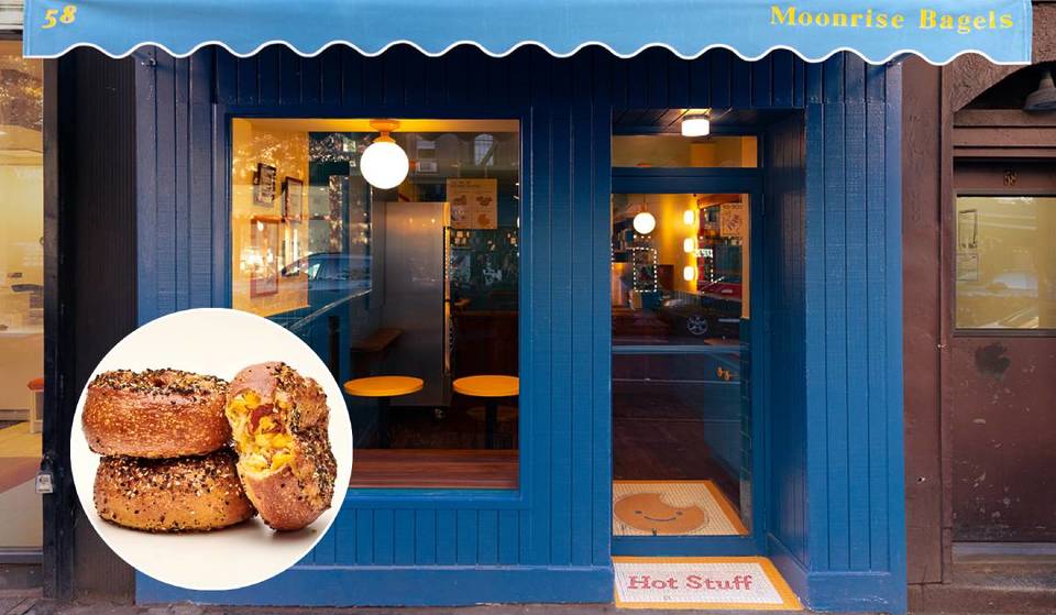 De viraal geworden gevulde bagel uit de Catskills maakt morgen zijn debuut in NYC – met buffel kip, pizza, pastrami en meer erin