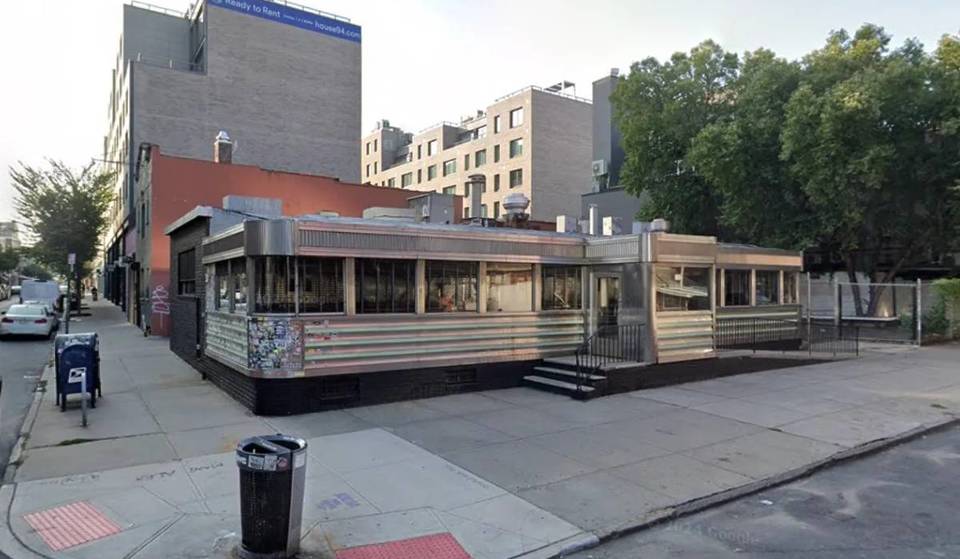 Once A Historic Brooklyn Diner, This Iconic NYC Landmark Was Just Lifted By Crane And Moved To Its New Cinematic Home