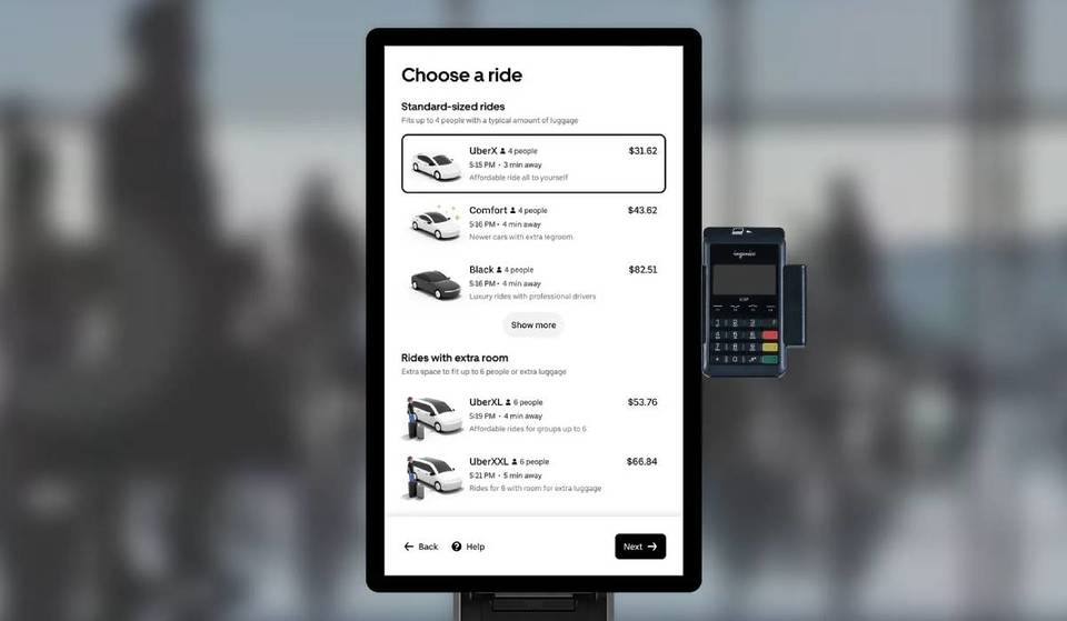 De eerste Uber Kiosk in zijn soort verschijnt op LaGuardia – en je kunt een rit boeken zonder je telefoon