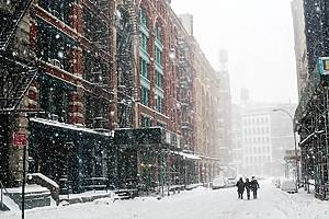 snowy nyc
