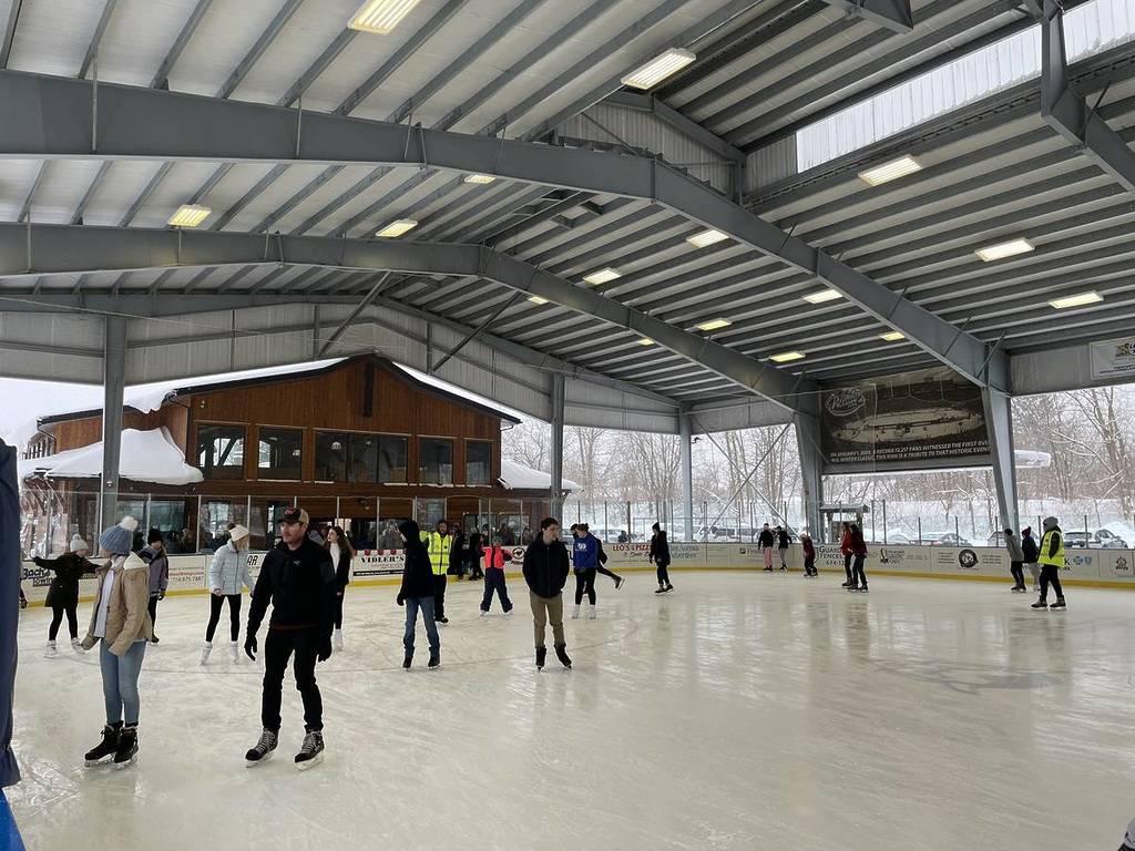 This Tiny Upstate NY Village Lets You Ice Skate On A Piece Of NHL ...