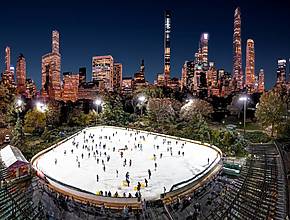 Nehmen Sie an der größten Eislaufstunde im Januar teil, wenn die Wollman Rink im Central Park den Guinness-Weltrekord anstrebt