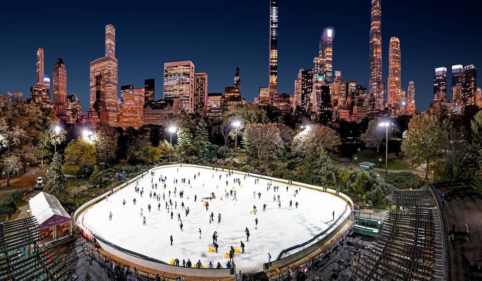 Doe mee aan de grootste schaatsles deze winter als Central Park’s Wollman Rink een Guinness World Record wil vestigen