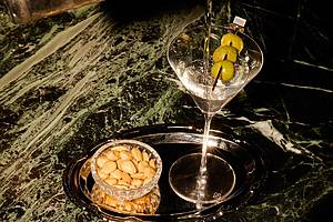 martini from dandelion cocktail bar