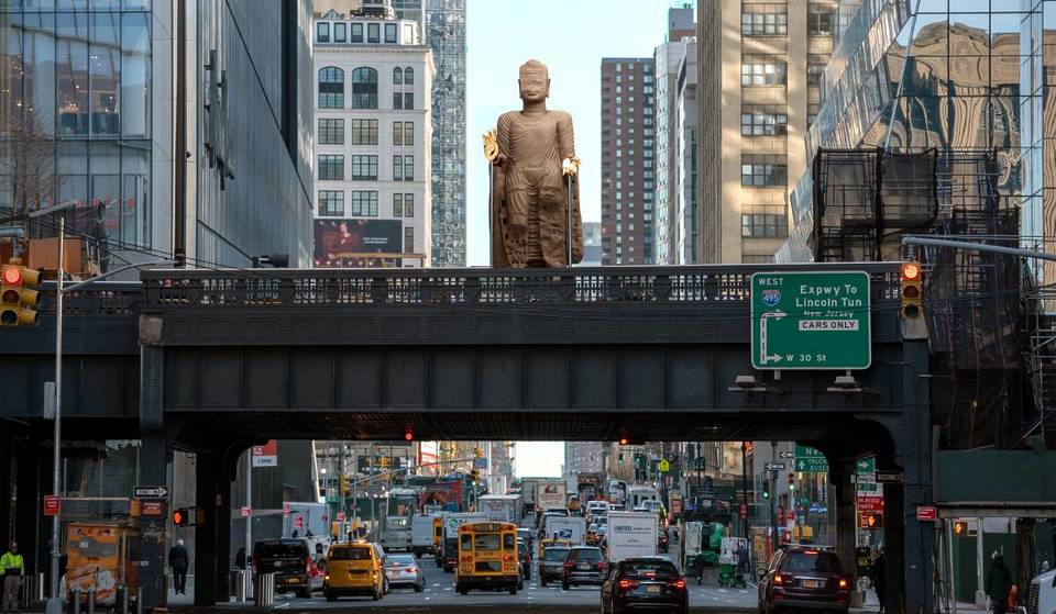 NYCs virale High Line-Taube fliegt weg – lernen Sie die 27 Fuß große Ikone kennen, die 2026 ihren Platz einnehmen wird
