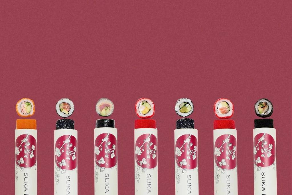 The Most Viral Sushi In NYC Right Now Is Served Push Pop Style Here s 