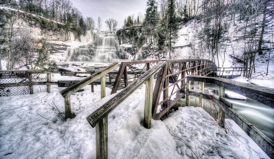 The Most Breathtaking Frozen Waterfall In New York Is Just 3 Hours From NYC — With A 167-Foot ‘Cathedral Of Ice’