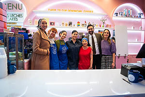 Mayor Zohran Mamdani signs Executive Order 11 to create an inventory and identify ways to cut the fees and fines that small businesses pay in New York City. Sweets and Things, Brooklyn. Wednesday, January 14, 2026.