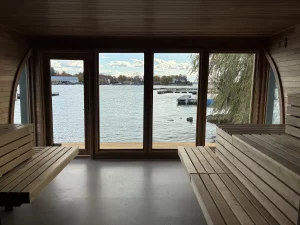 KOS Sauna floating sauna