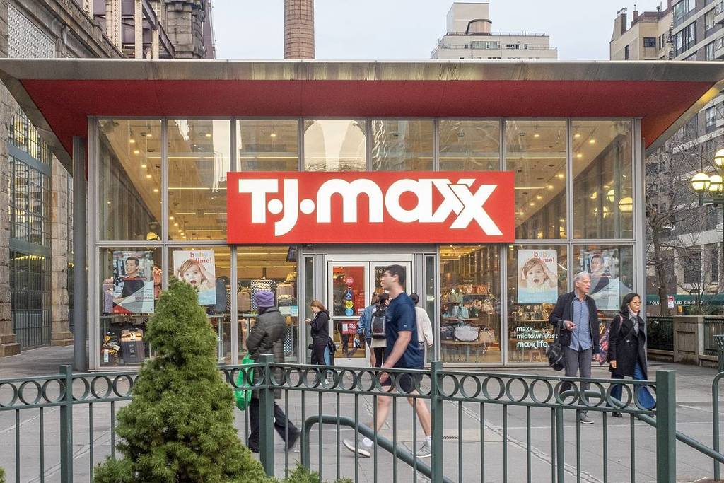 Esterno di TJ Maxx a New York