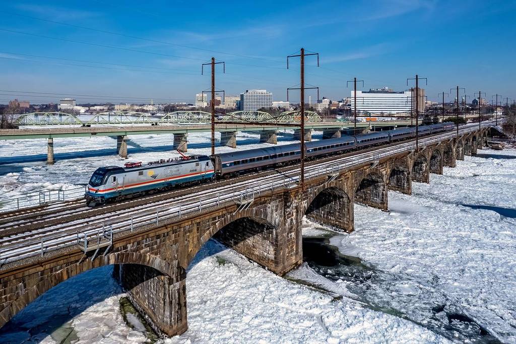 This 9.5-Hour Winter Train Ride From NYC Is The Most Beautiful in the U.S. — With Frozen Rivers, Bald Eagles & Snow-Draped Mountains