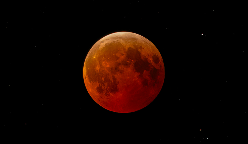 Este martes (3/3) se producirá en Nueva York un raro eclipse lunar total de luna roja, y no volverá a ocurrir en muchos años.