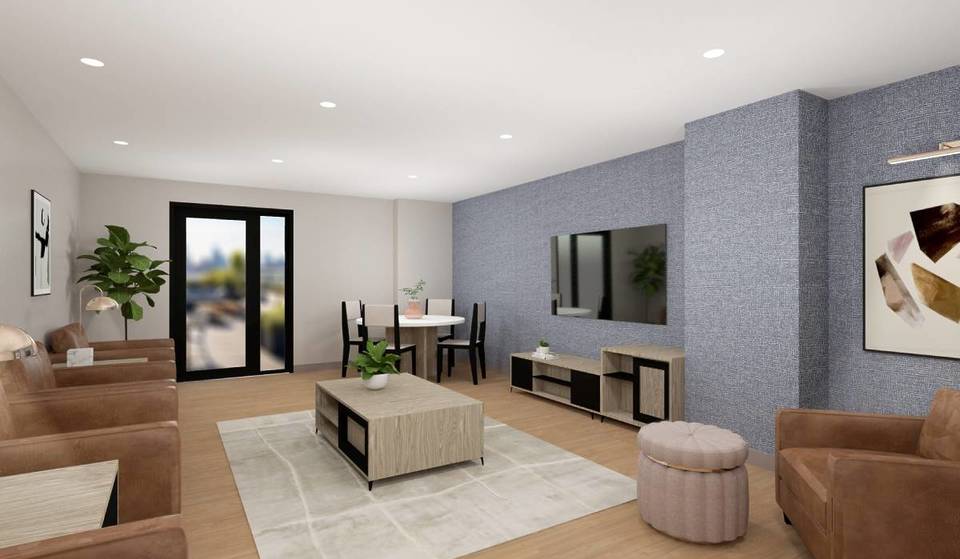 Wohnen in einem modernen Gebäude in NYC für 545 $/Monat  – Ein Blick in die erschwingliche Wohnungslotterie mit Dachterrasse, Fitnesscenter und malerischen Außenbereichen 