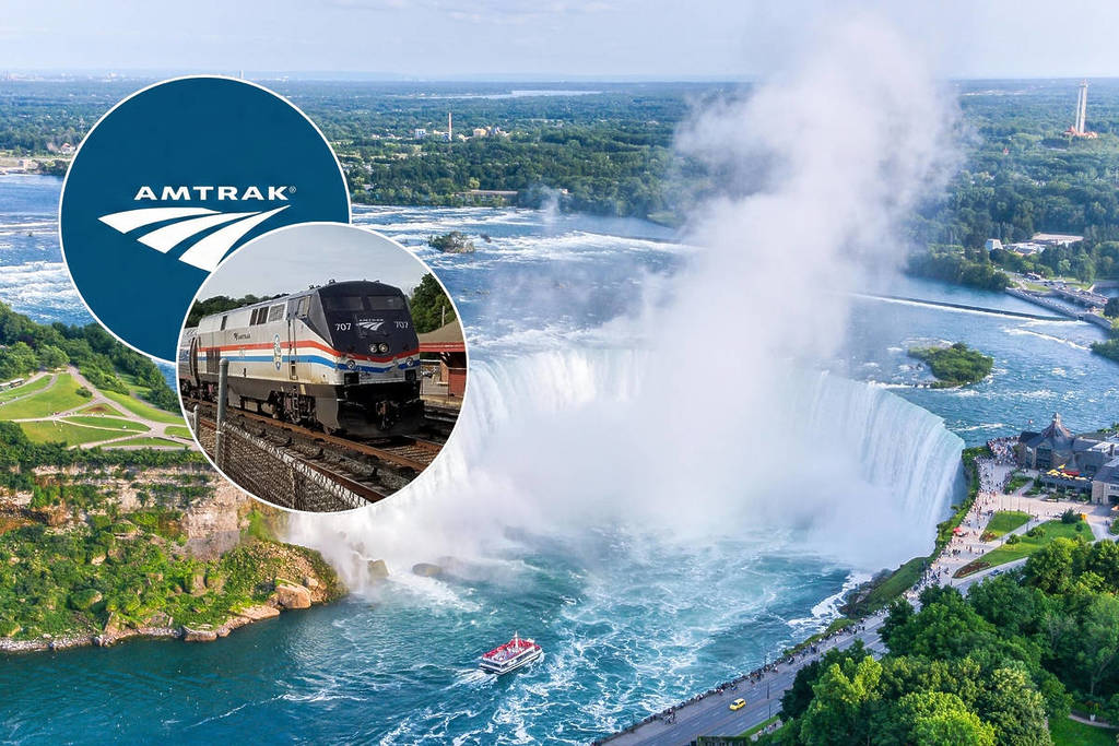 La excursión en tren de 4 días de Amtrak desde Nueva York a las Cataratas del Niágara tiene actualmente un descuento de 150 dólares, con vistas panorámicas del valle y un paquete de aventura de 4 días.