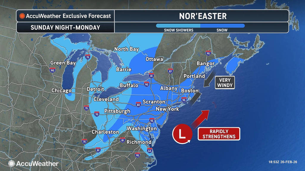 NYC Could See Over 6 Inches Of Snow This Weekend As Ferocious 'Bomb ...