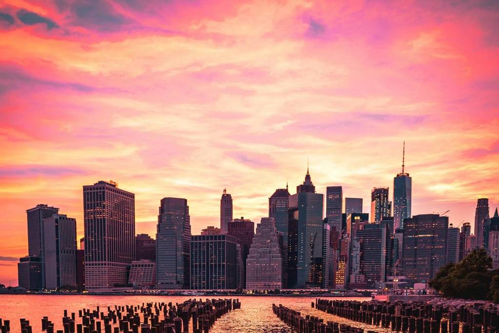 nyc sunset