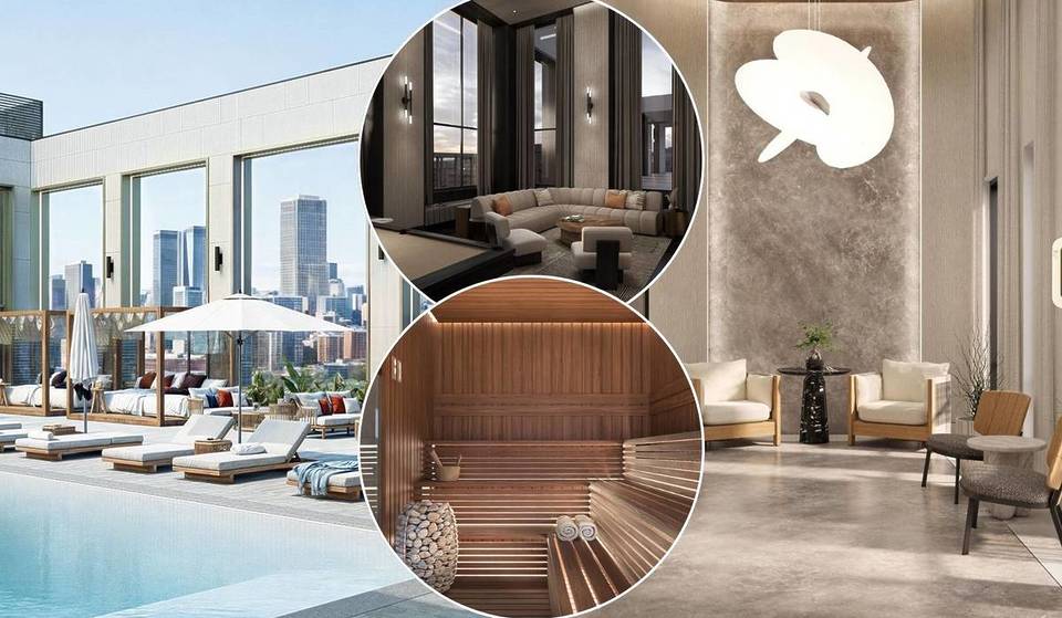 1.000 Dollar pro Monat für ein Leben in einem Luxusgebäude in Manhattan mit eigenem Pool und Spa – Inside The Latest NYC Housing Lottery Mit Dachterrasse, Blick auf die Skyline und mehr