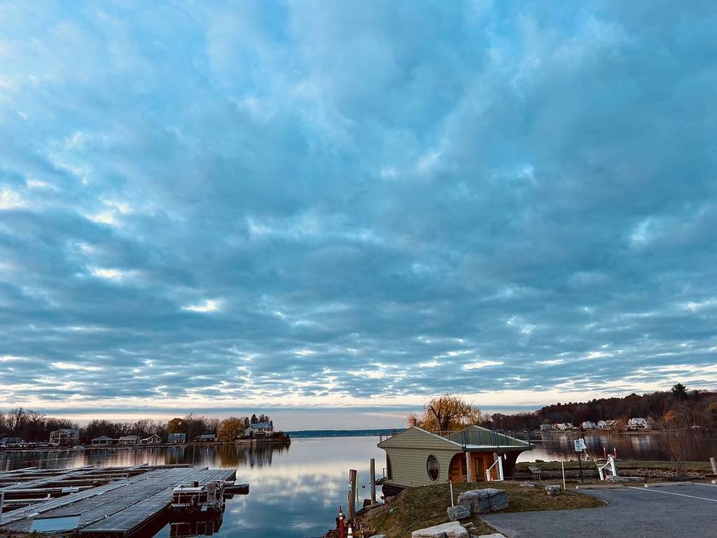 KOS Sauna on Saratoga lake in upstate NY