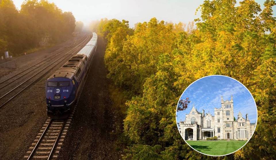 This $15 Train Journey Passes A Gothic Castle On The Riverbank—And Ends At A Hidden 200-Foot ‘Waterfall’