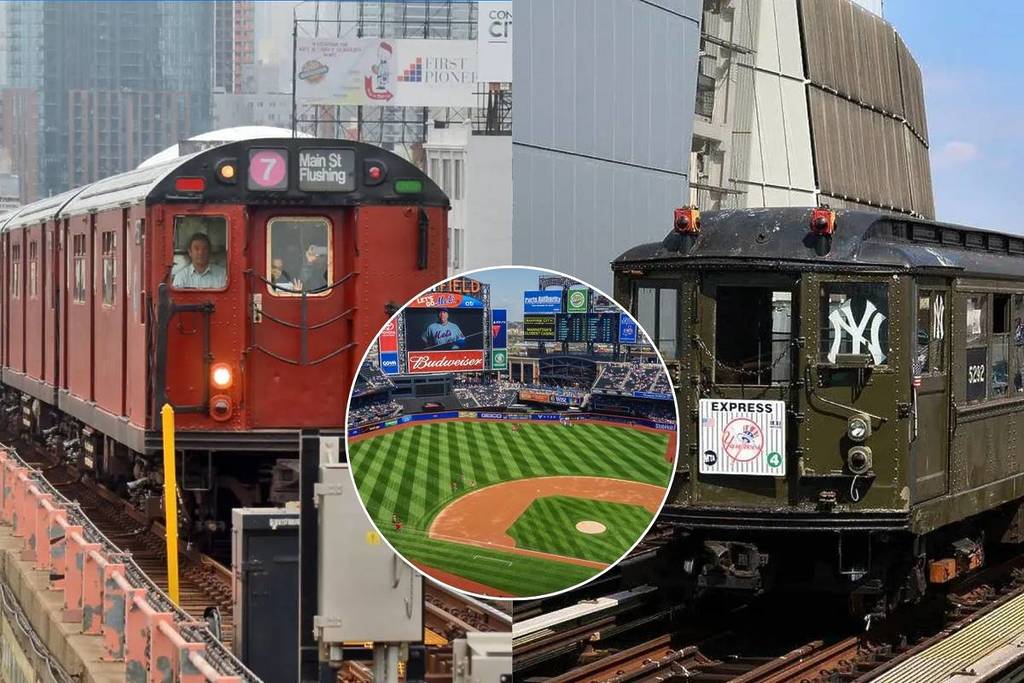 Een ’tijdmachine’ naar het stadion: de legendarische vintage treinen uit 1917 van NYC keren terug voor de openingswedstrijden van de Mets en Yankees, slechts 2 dagen lang — en ze zijn GRATIS bij je standaard metrokaartje