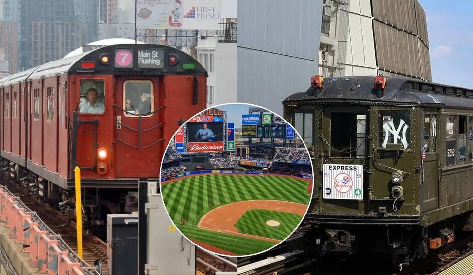 Eine „Zeitmaschine“ zum Baseballstadion: New Yorks legendäre Oldtimer-Züge von 1917 kehren für die Saisoneröffnungsspiele der Mets und Yankees zurück – nur für zwei Tage – und sie sind bei deinem regulären U-Bahn-Ticket inklusive