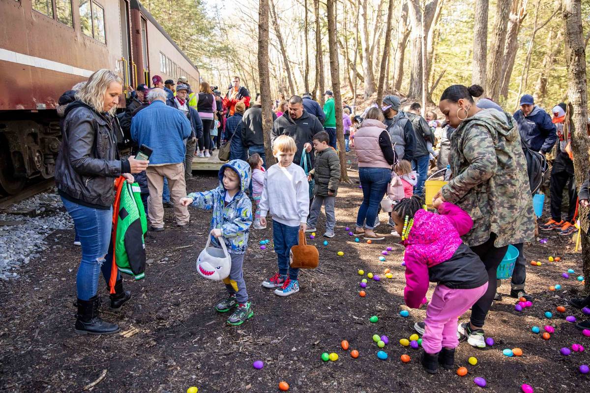 Easter Train Ride A Scenic ‘Easter Bunny Express’ Train Ride Is Whisking New Yorkers To A ...
